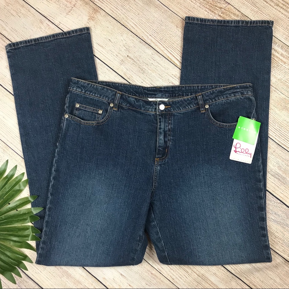 Lilly Pulitzer Jeans Size 16 NWT